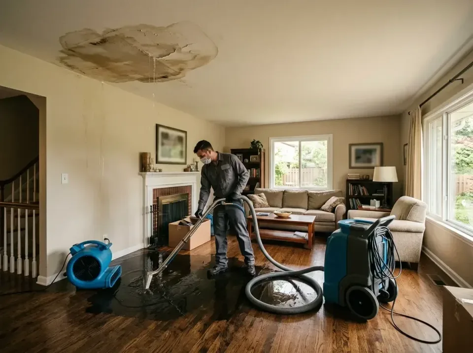 attic-pipe-burst-ceiling-drip-008 — frequently asked questions, Water Damage Restoration & Carpet Care in Ashland, CA